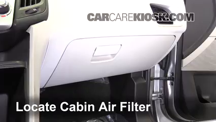 2016 Chevrolet Equinox LT 2.4L 4 Cyl. Air Filter (Cabin) Replace